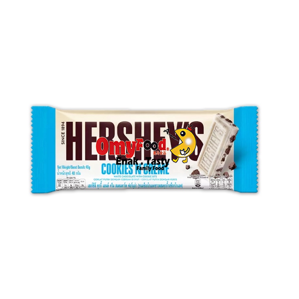 40g Hershey's Chocolate Bar [ Creamy Milk Chocolate/ Dark Chocolate ...