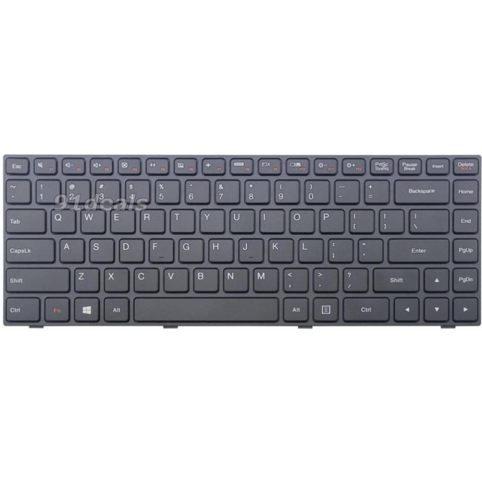 Replacement Keyboard For Lenovo IdeaPad 100-15 100-15IBY 100-15IB Laptop - UK Layout 1 thumbnail image