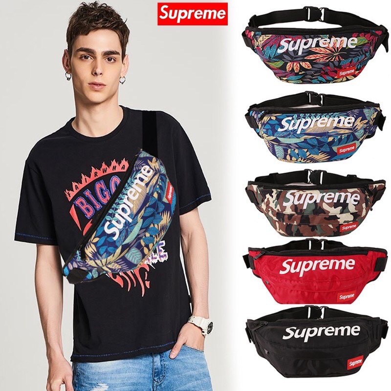 supreme belt¤ஐ㍿FRNC #S350 Unisex Chest Sling Bag Cross Body Men Ladies  Korean Quality Bags Women Fas