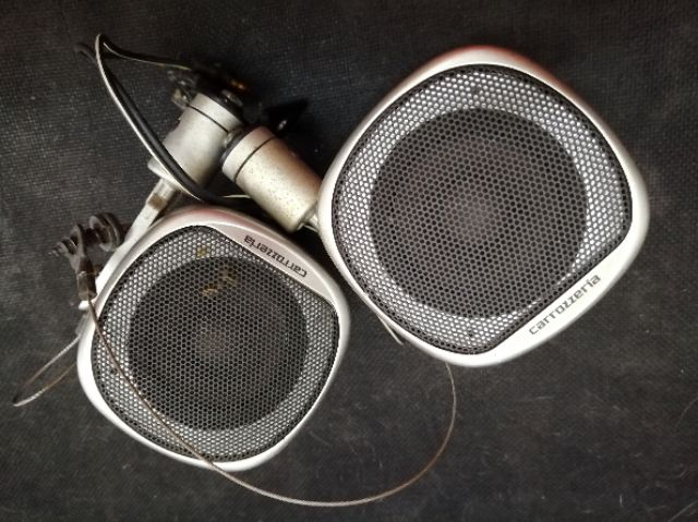 Pioneer TS-STX9 satellite speakers - YouTube