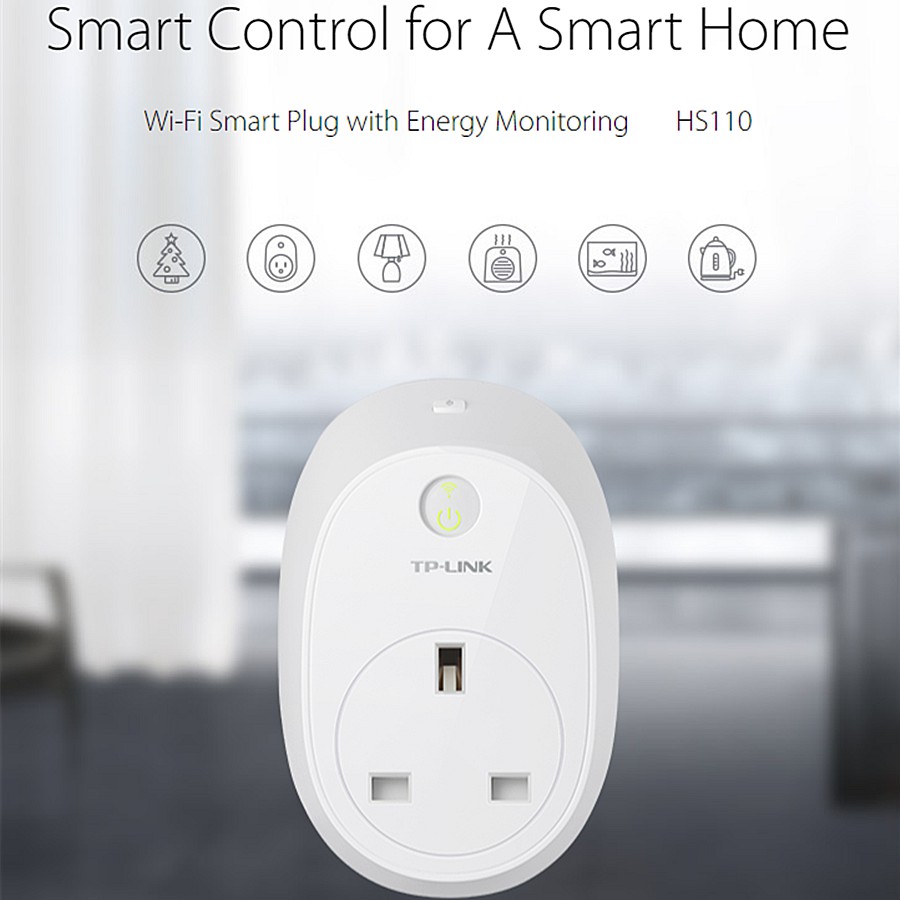 TP-Link Kasa Wireless Wifi Smart Plug With Energy Monitoring HS110 | Shopee  Malaysia