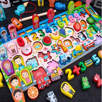 B13 - [READY STOCK] Puzzle ABC Jawi Number Toy Early Learning Wooden ...