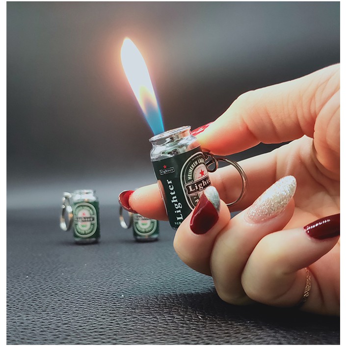 New Compact Mini Coke Bottle Lighter Pendant Inflatable Personalized