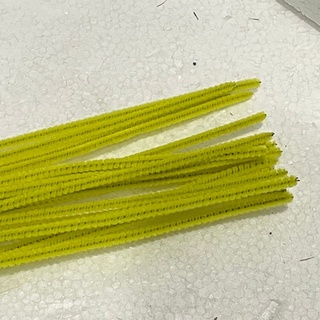 Pipe Cleaner/Chenille Stems: Yellow (100)