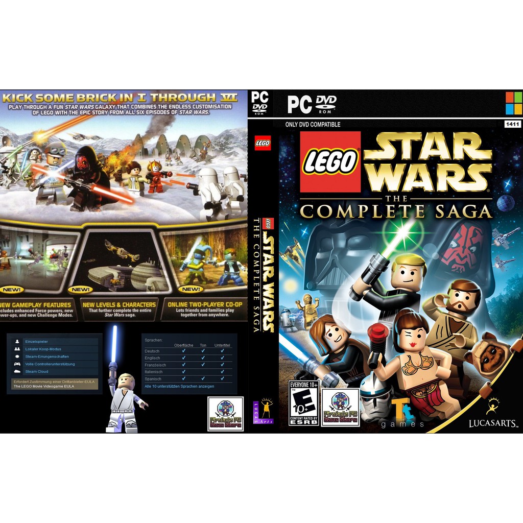 PC LEGO Star Wars The Complete Saga Shopee Malaysia