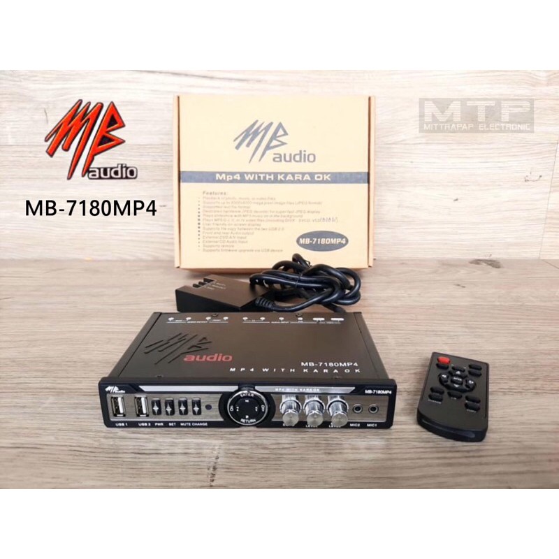 MB AUDIO Karaoke Preamp Model MB7180MP4 For Both Sing And Listening