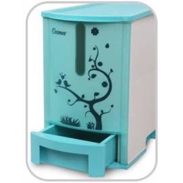 Rice Box Mini Cosmos 7KG, FIFO 007 Pundi, Flea Free, Rust Free Quality ...