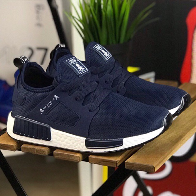 READY STOCKS ADIDAS NMD MASTERMIND NAVY BLUE SHOES NEW Shopee