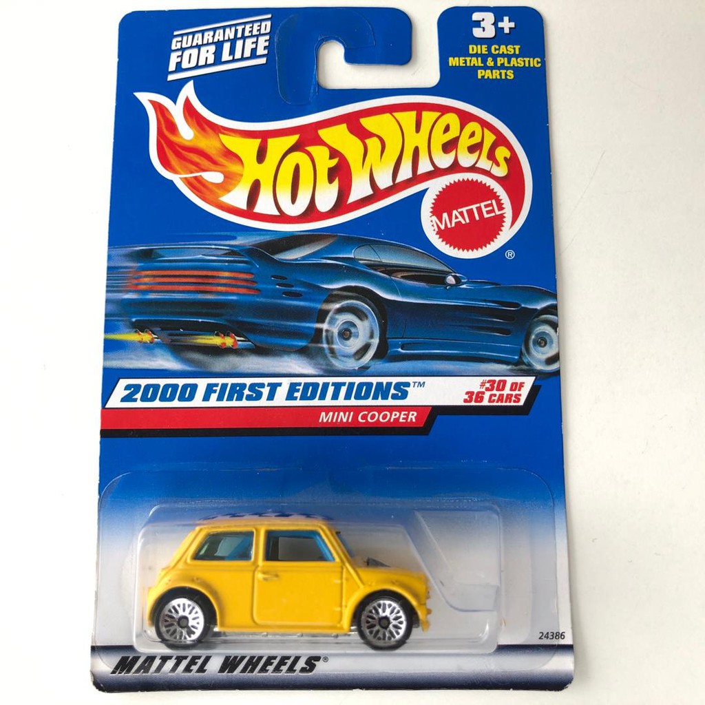 Mattel Hot Wheels Mini Cooper 2000 First Edition | Shopee Malaysia