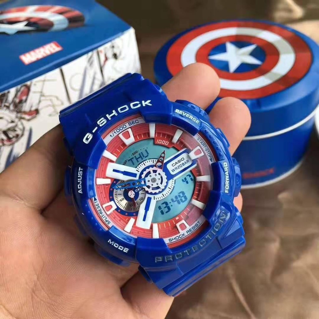 Casio G-shock X Marvel Avengers GA-110 G-shock | Shopee Malaysia