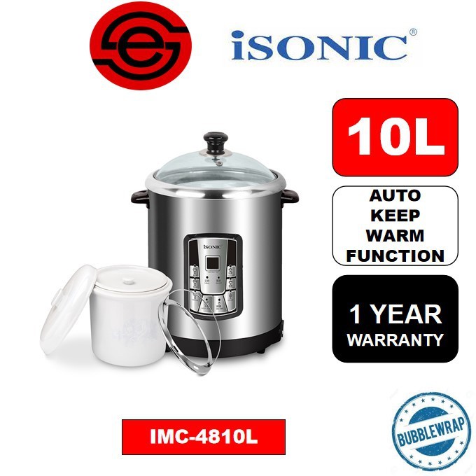 iSONIC COMPUTERIZED MULTI-FUNCTION COOKER IMC-4810L | Shopee Malaysia