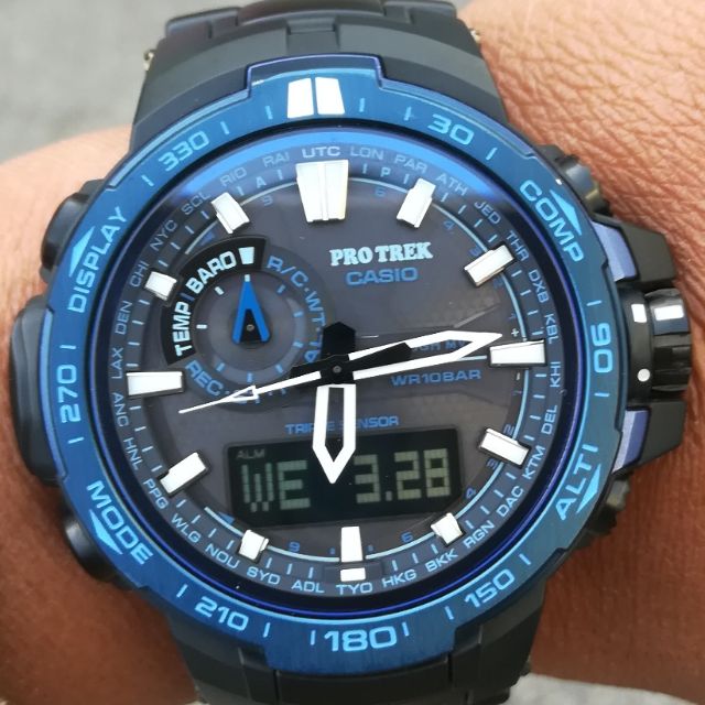 Casio prw 6000 store titanium