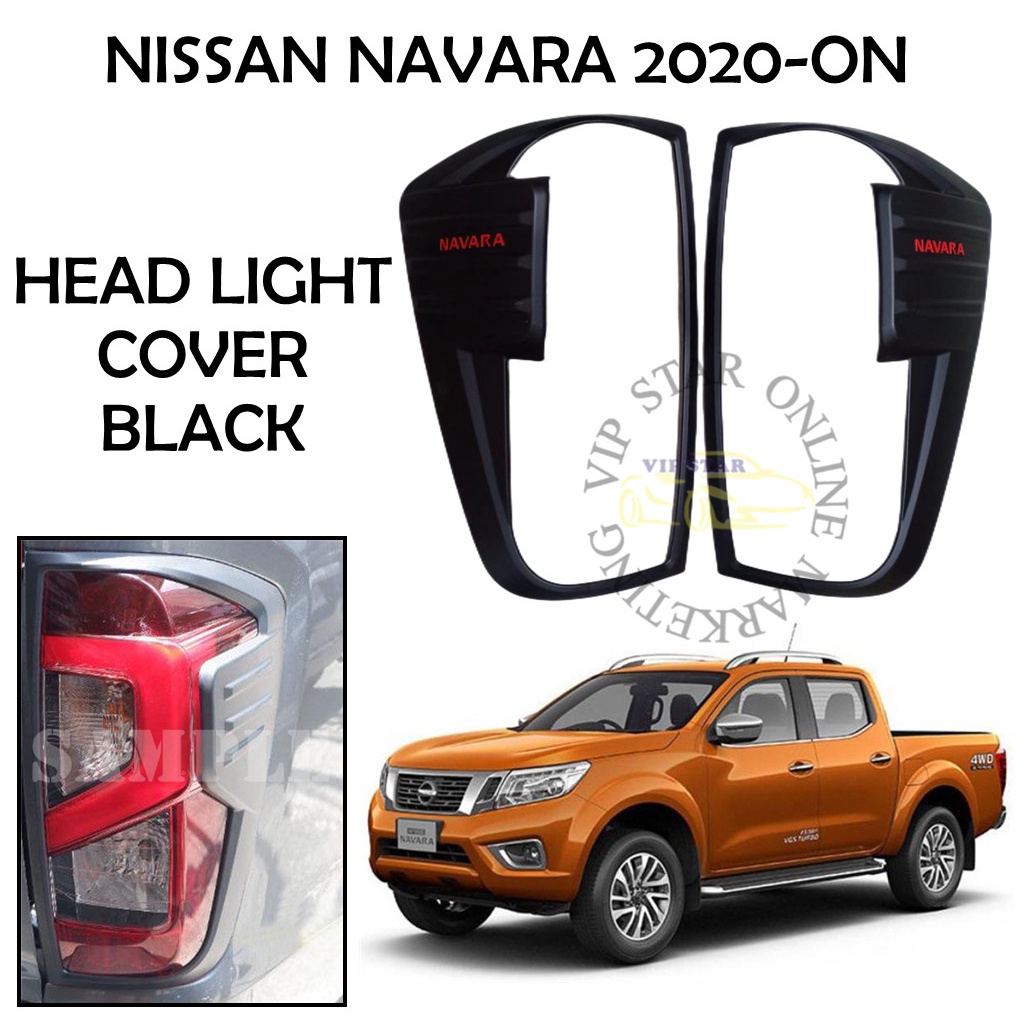 NISSAN NAVARA NP300 2020-ON TAIL LIGHT COVER BLACK | Shopee Malaysia