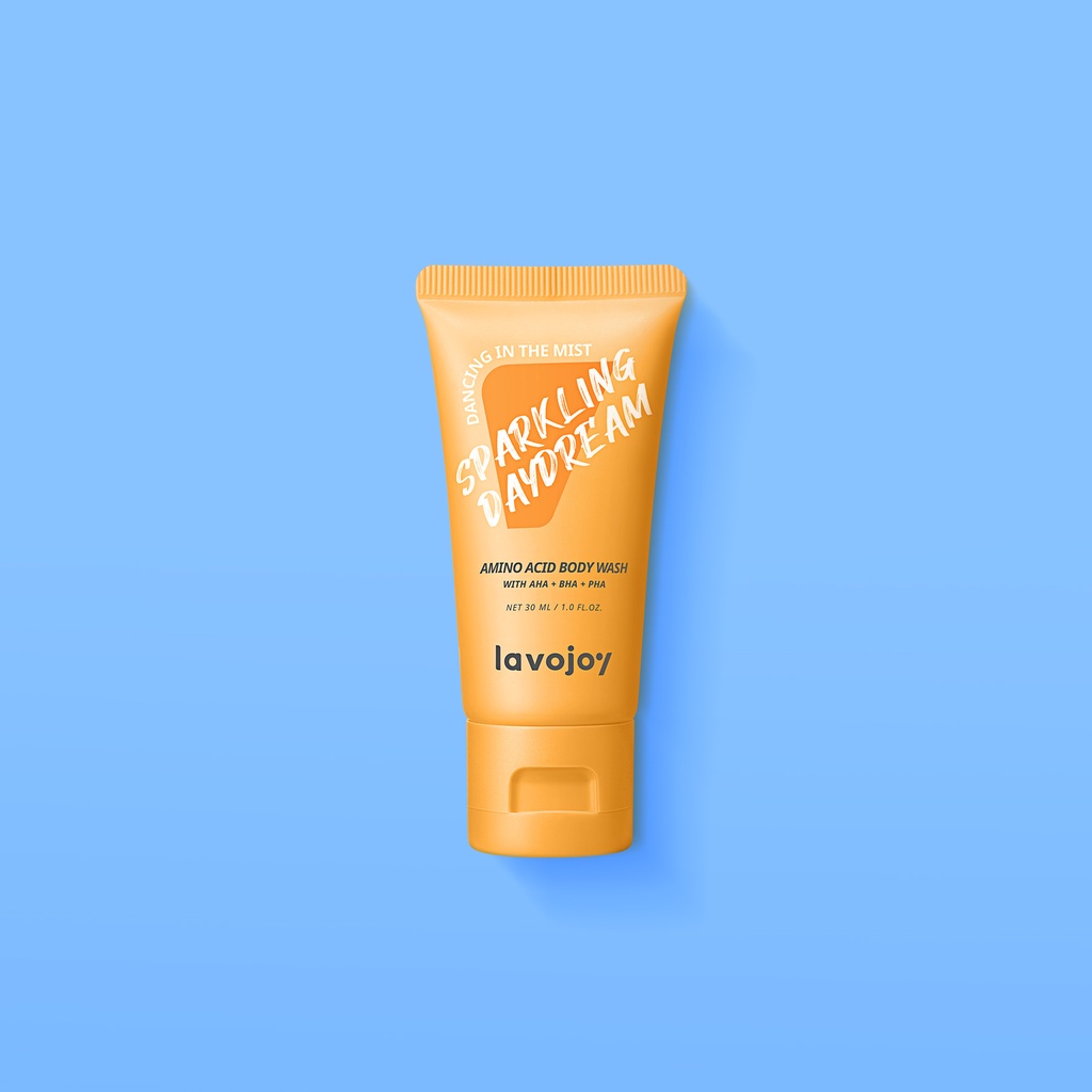 LVJ lavojoy Hair & Body Travel Pack Shampoo + Conditioner + Body Wash