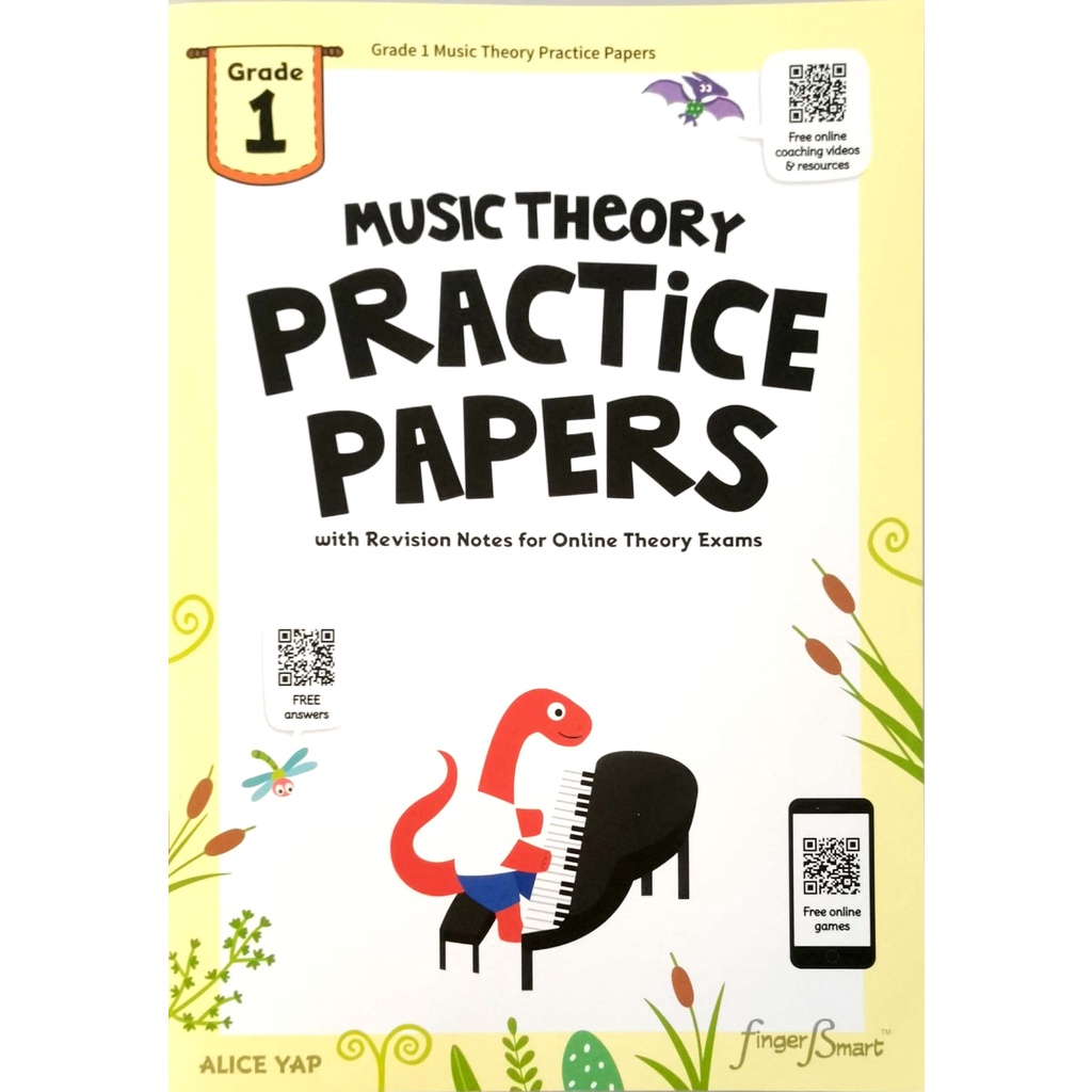Fingers Smart: Music Theory Practice Papers with Revision Notes for ...