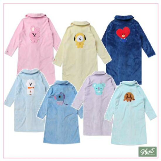 BTS BT21 x HUNT INNERWEAR SLEEPING DRESS PAJAMA PYJAMA OFFICIAL Shopee Malaysia
