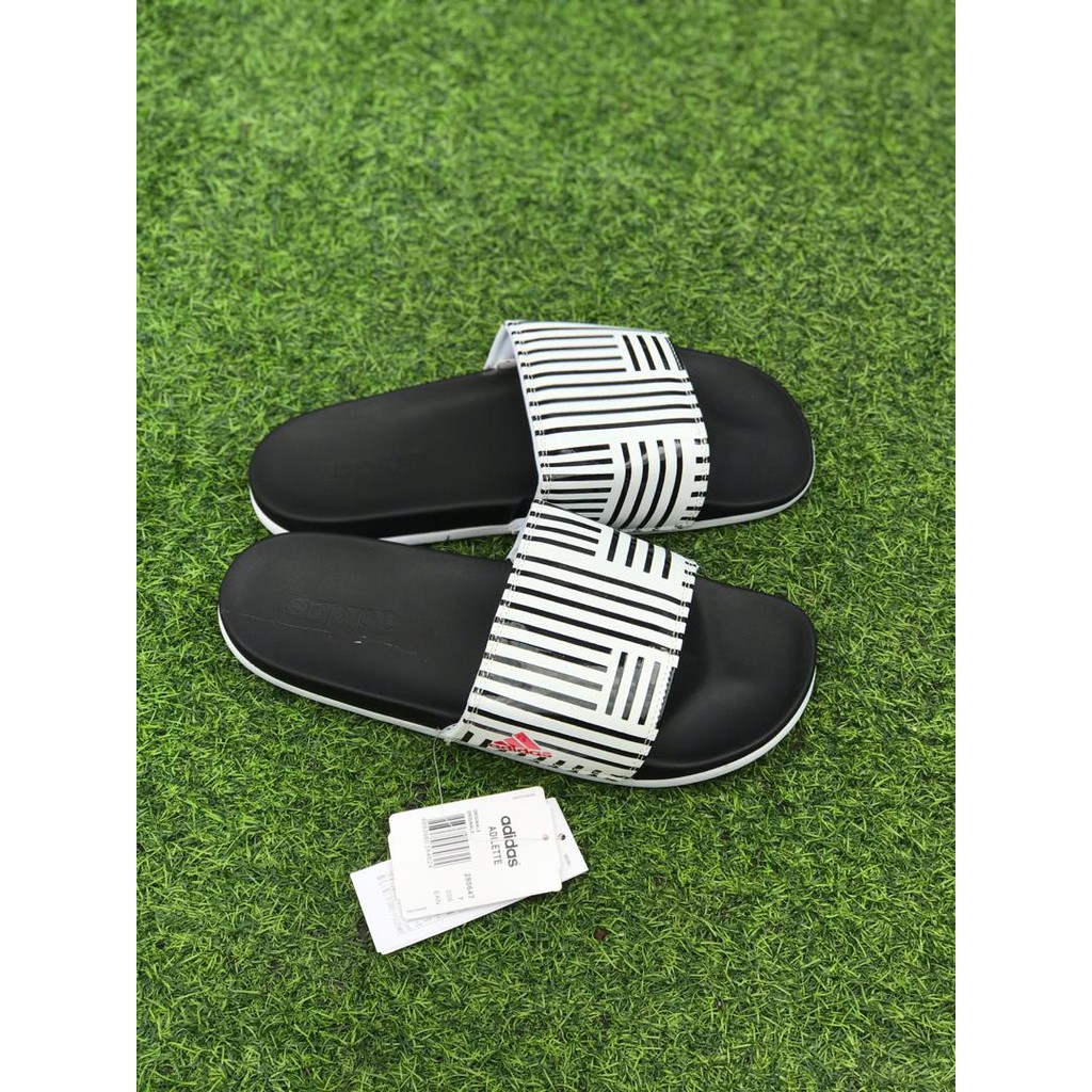 SANDALS ADIDAS ADILETTE CLOUDFOAM SLIDE 🔥 | Shopee Malaysia