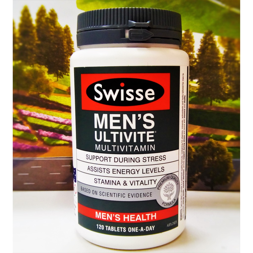 Swisse Men S Ultivite Multivitamin 120 Tablets Made In Australia Ready Stock Shopee Malaysia