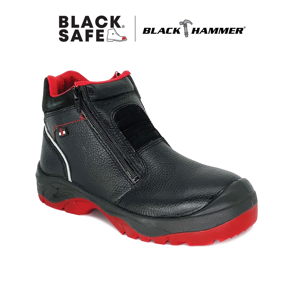 Black hammer safety store shoes for ladies