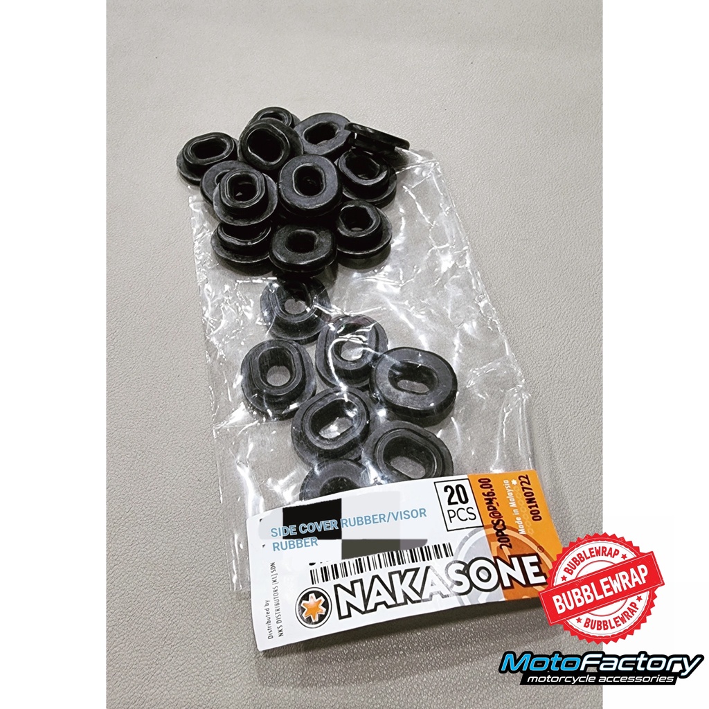 WINDSHIELD RUBBER VISOR RUBBER Y15ZR V2 /SIDE COVER RUBBER LAGENDA RXZ