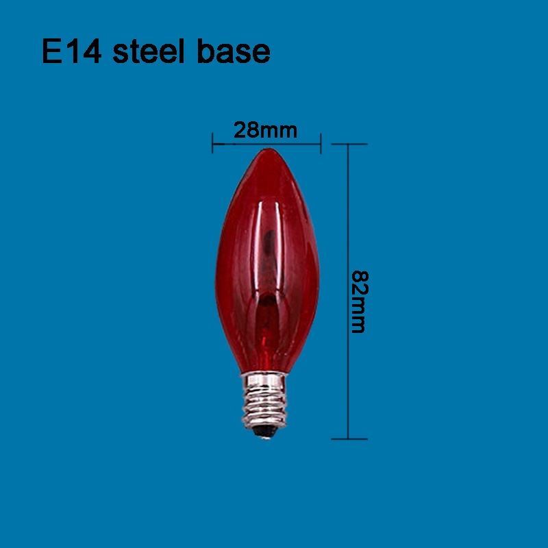 E12 E14 LED Lamp Light AC 220V Flame Bulb Chandelier for Buddha Red Lotus God Buddhist Chinese