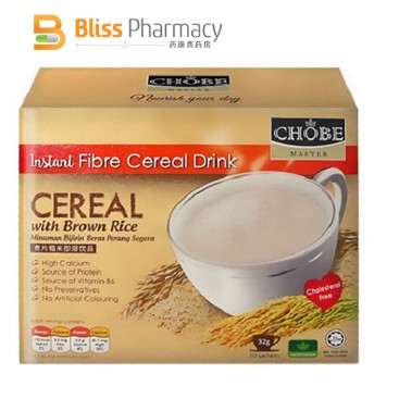 Chobe Master Instant Fibre Cereal Drink (Cereal With Brown Rice)- 320g ...
