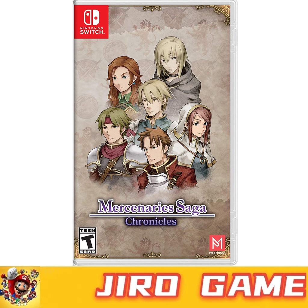 Mercenaries Saga Chronicles Sur Nintendo Switch – Neuf Sous Blister, Version USA