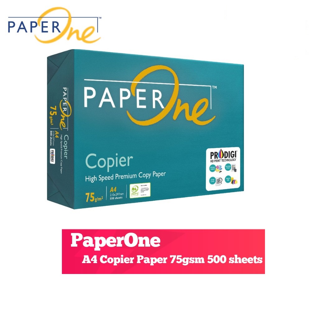 April PaperOne A4 Copier Paper (75gsm x 500's) | Shopee Malaysia