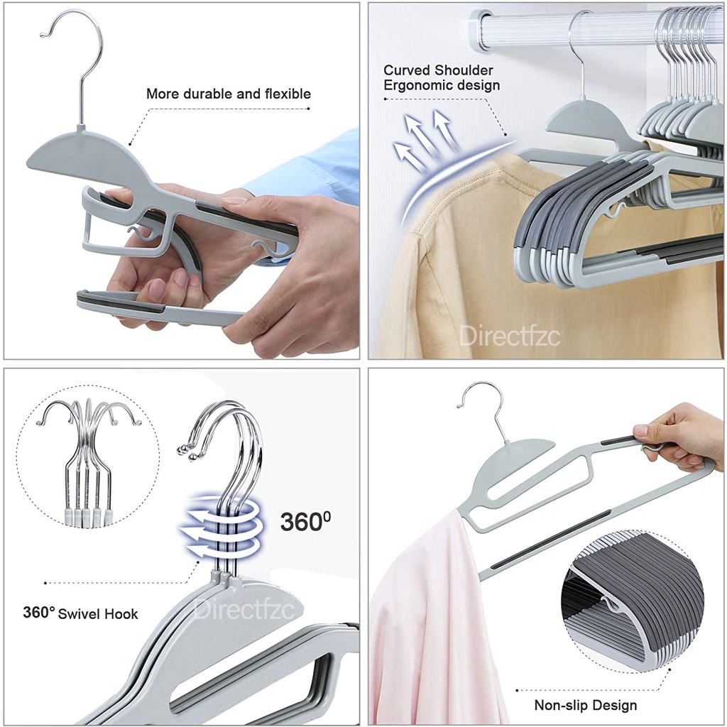 Premium Heavy duty clothes hanger / Outdoor Hanger penyangkut baju ...