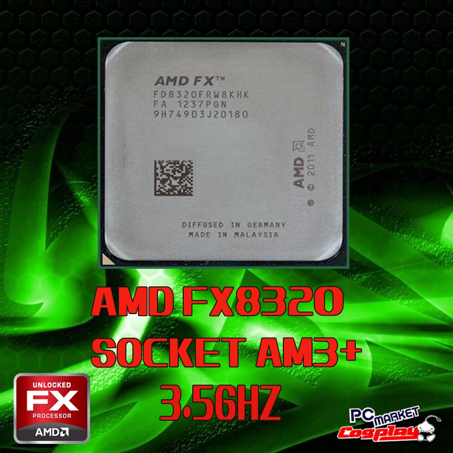 AMD FX-8320 8-Core Black Edition Processor (Refurbished) | Shopee Malaysia