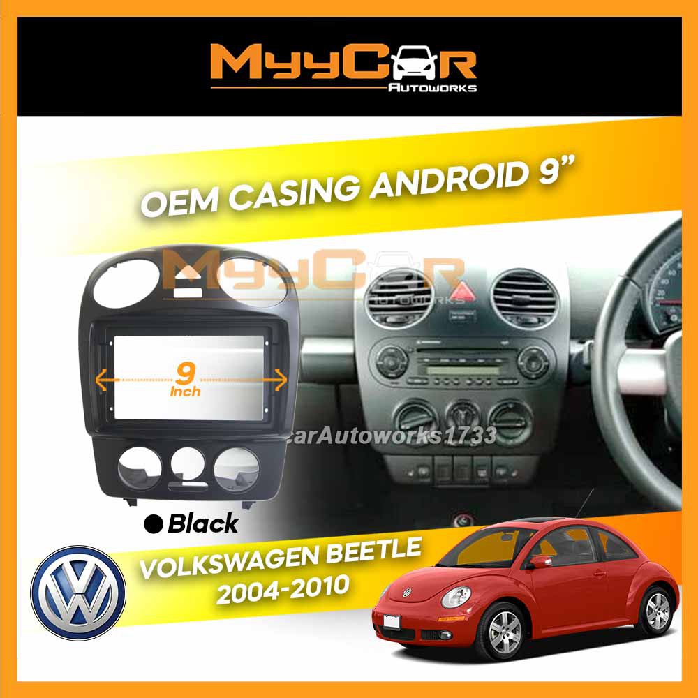 Volkswagen Beetle 2004-2010 Big Screen Casing Android Player 9 inch