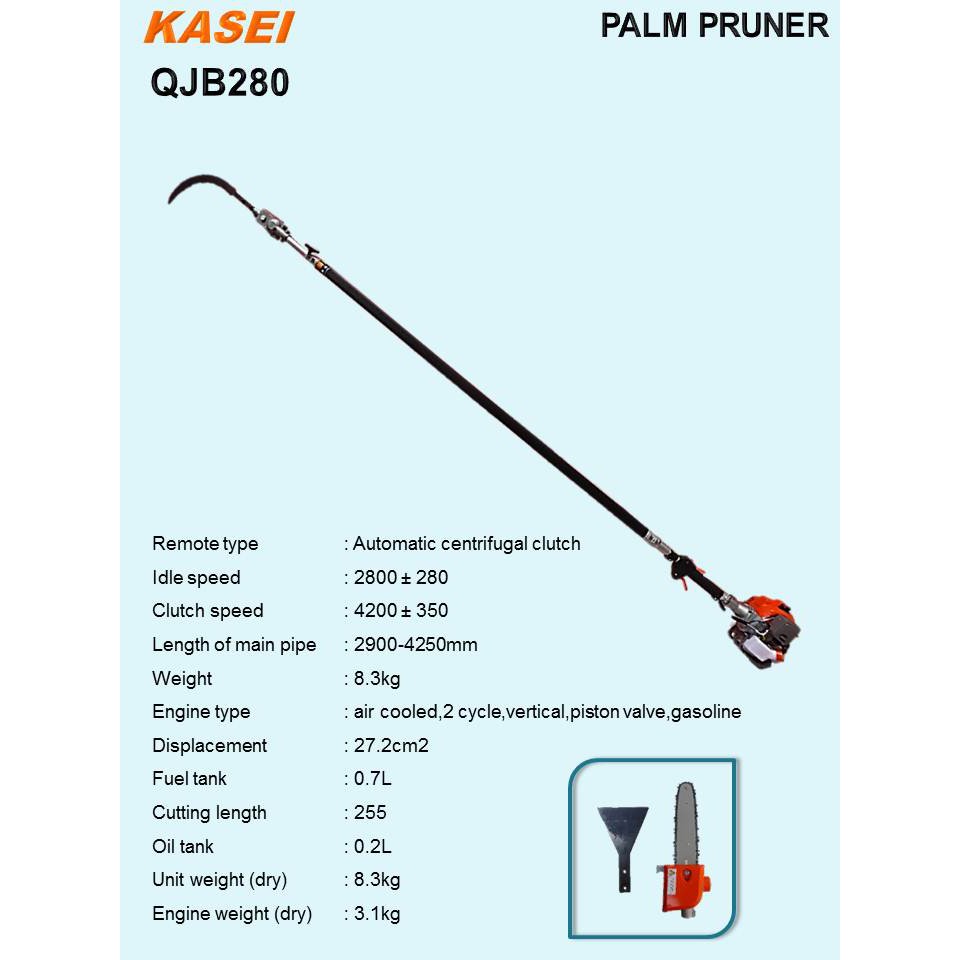 Pole saw deals oil type