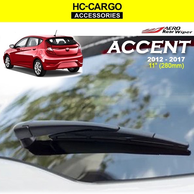Set Di 3 Tergicristalli HRSNO Per Hyundai Accent (2012-2019) - 26+16+11 Pollici