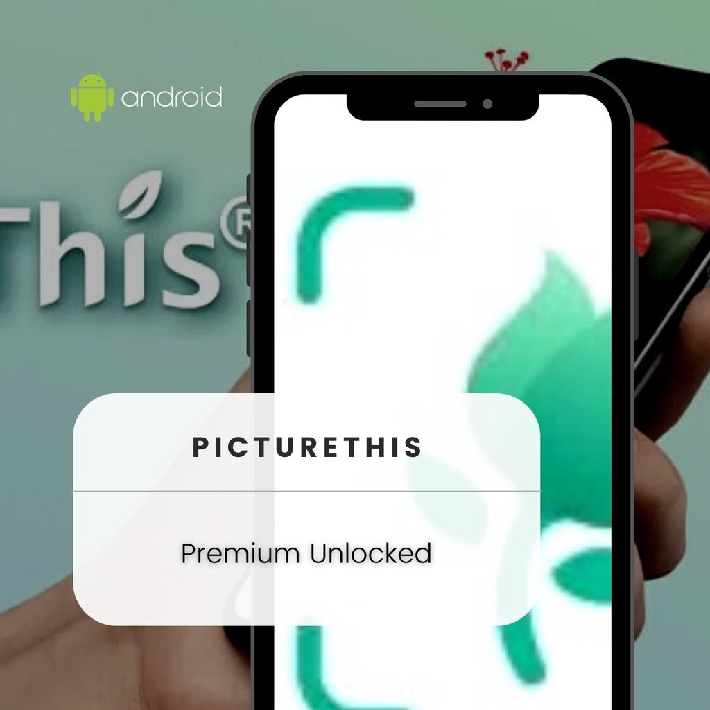 PictureThis Android Plant Identifier App (Premium Unlocked) Shopee