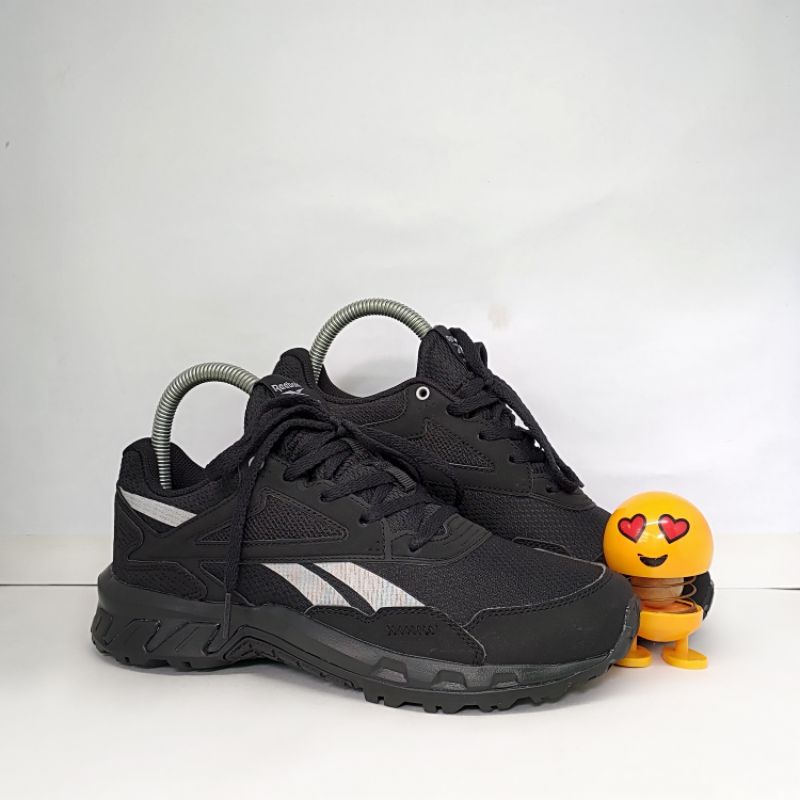 Reebok RIDGERIDER 5.0 BLACK/STONE Gray ORIGINAL [EF4207] | Shopee Malaysia