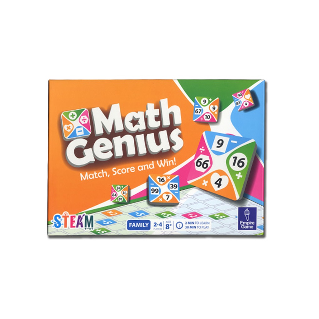 Math Genius Board Game Mathematics Educational Board Game | Shopee Malaysia