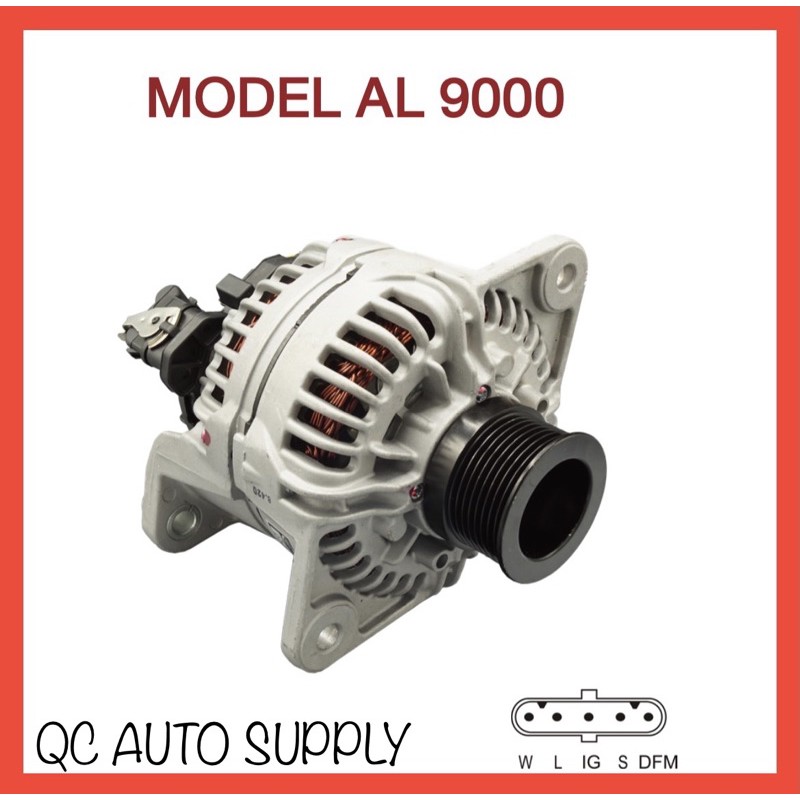 AL9000 ORIGINAL REC ALTERNATOR NEW BOSCH TYPE 150AMP LORRY LORI