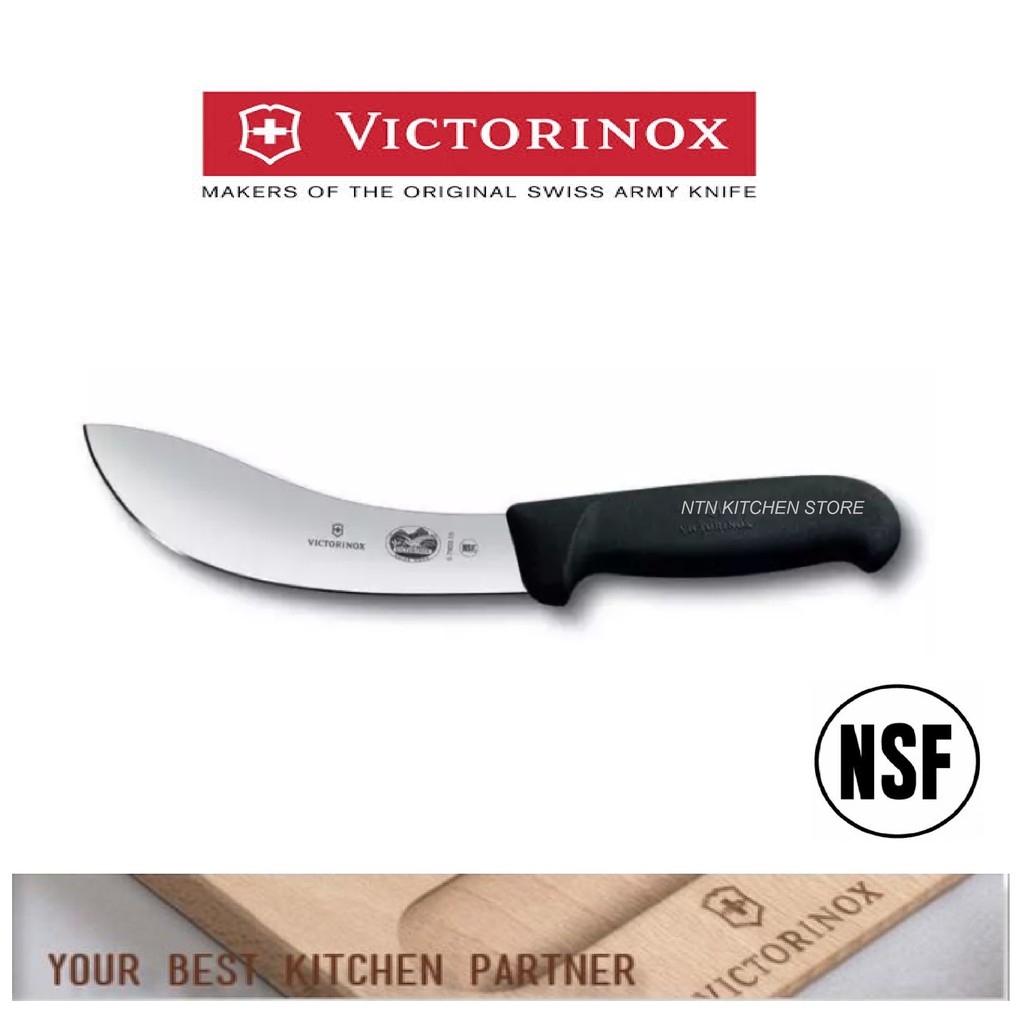 Product image 5.7803.15 VICTORINOX [SWISS BRAND] KITCHEN USE SKINNING KNIFE /PISAU MELAPAH  DAGING 15CM (5.7803.15)