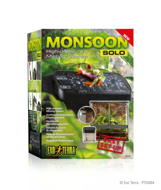 Exo Terra Monsoon Misting System Solo High Pressure Auto mist 1.5L