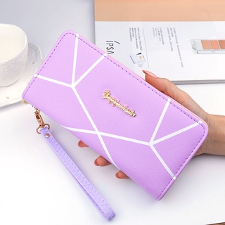 Ready Stock】💕Fashion Wallet women's long zipper small bag Korean