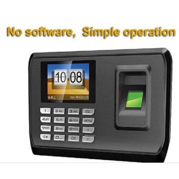 Biometric Fingerprint Time Clock Recorder Fingerprint Time Attendance ...