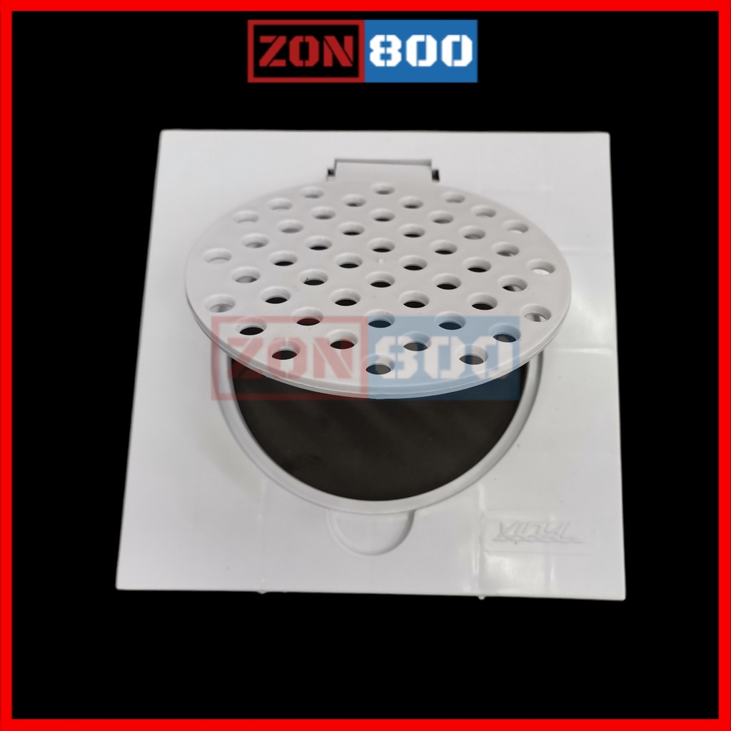 PVC Toilet Floor Trap Grating Plastic 6x6 Made In Malaysia Shopee