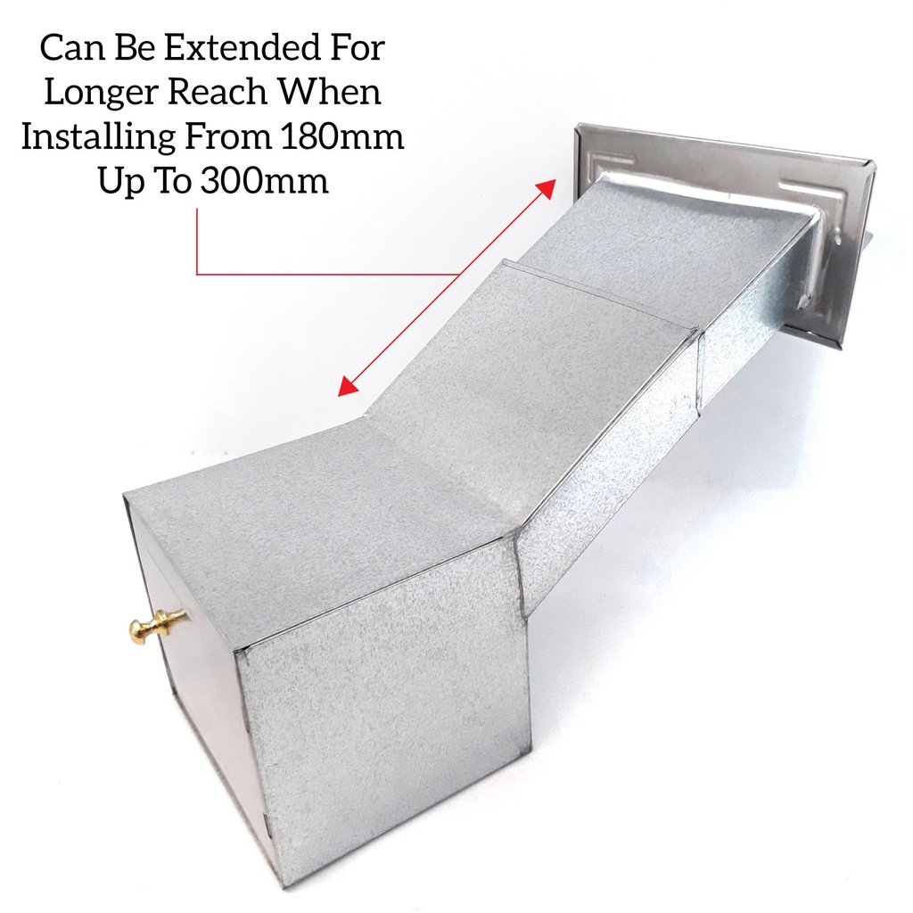 Durable Built-In Aluminum Stainless Steel Letter Box For Landed House ...