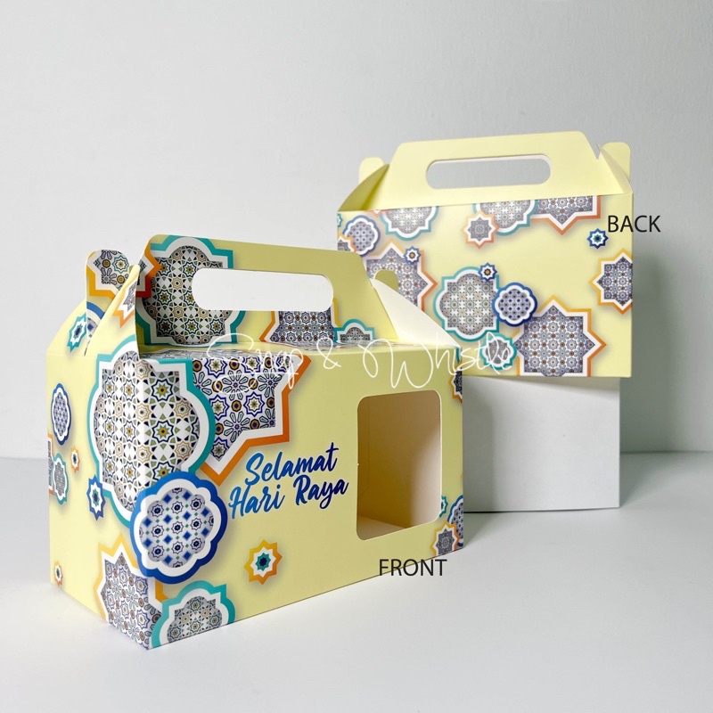 [NEW DESIGN] 2024 Hari Raya Aidilfitri Gift Box Kotak Kuih Raya