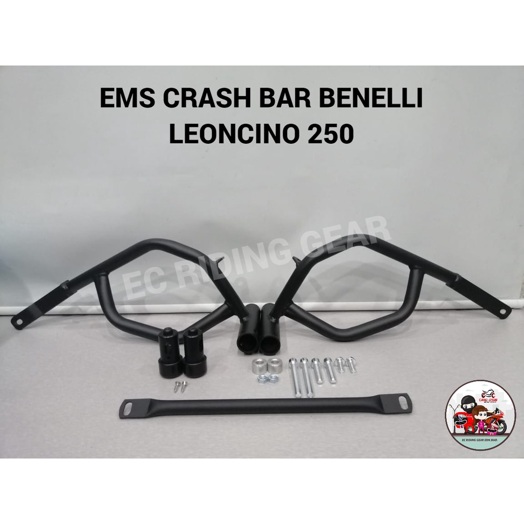 EMS CRASH BAR ENGINE GUARD ENGINE PROTECTOR BENELLI LEONCINO 250 ...