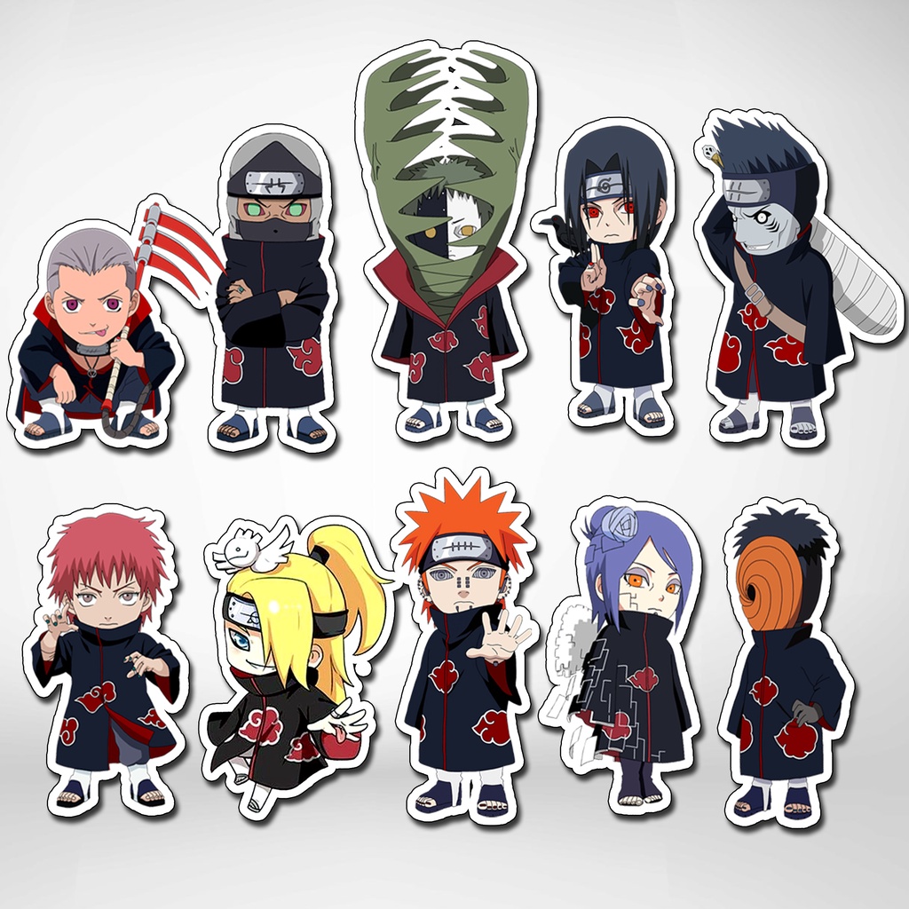 TUMBLR Aesthetic Anime Akatsuki Vinyl Waterproof Stickers for Mobile ...