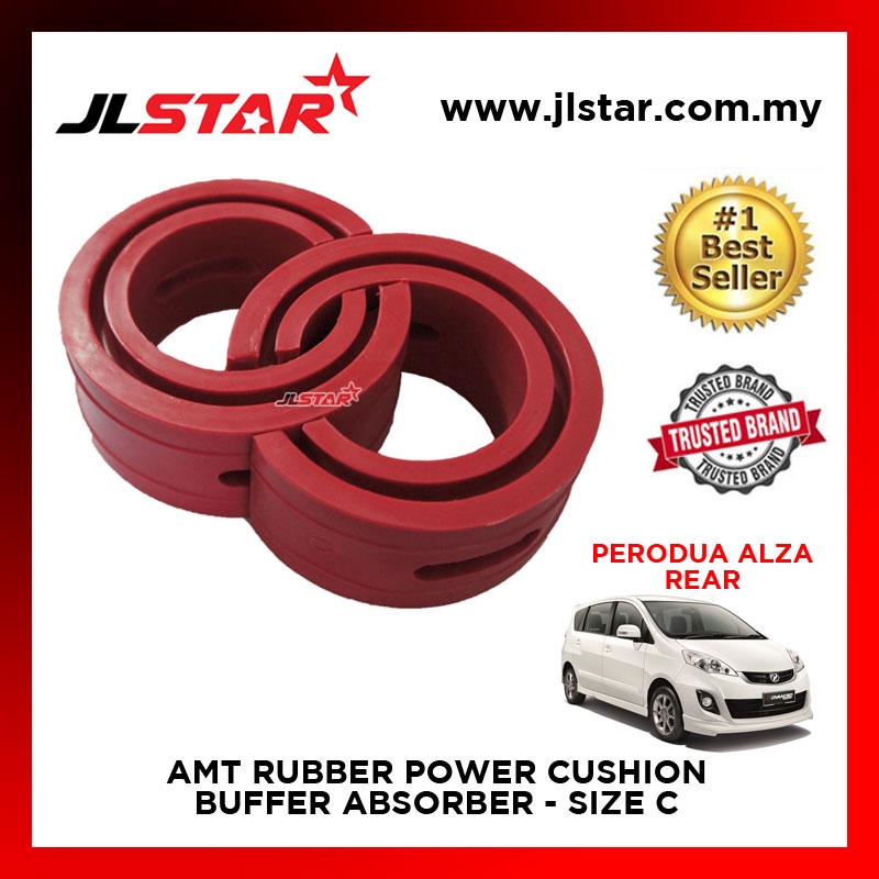 PERODUA ALZA REAR SIZE C AMT RUBBER POWER CUSHION BUFFER ABSORBER COIL ...