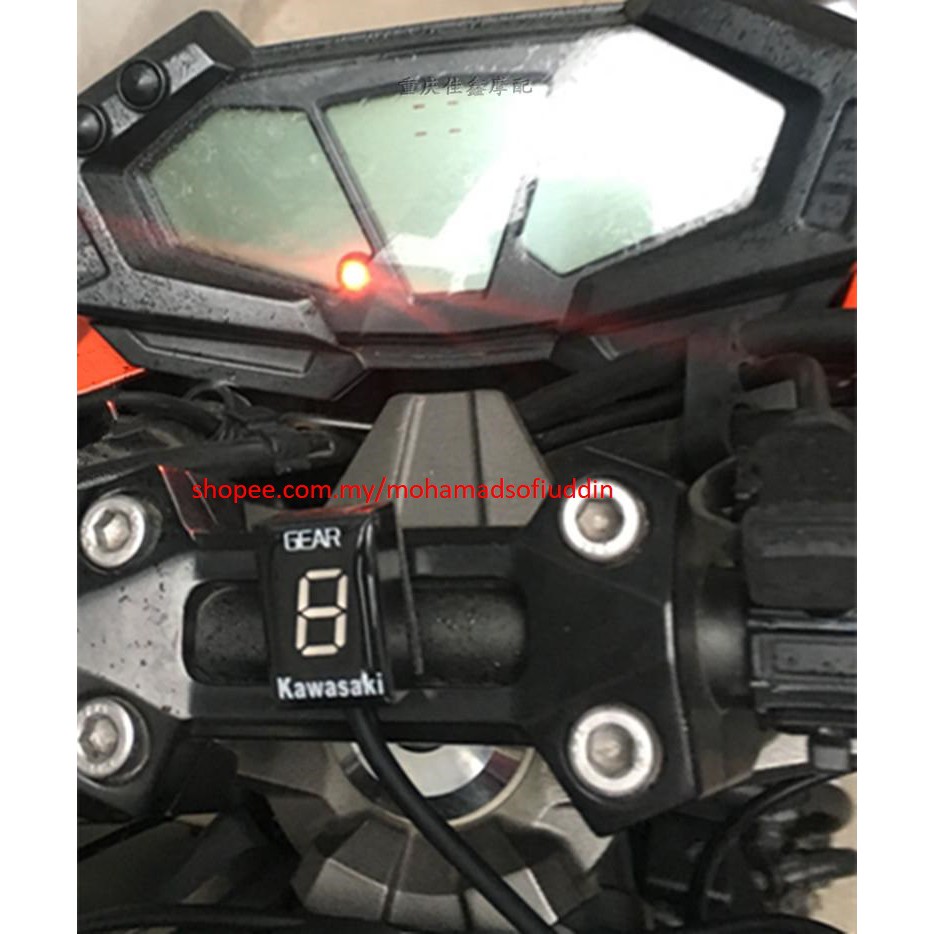 Kawasaki ER6N, Z750, Z1000 Z800 gear display gear indicator Shopee