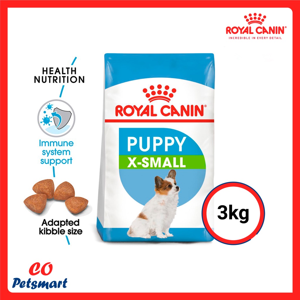 Royal Canin Dog Food X-Small Puppy 3kg