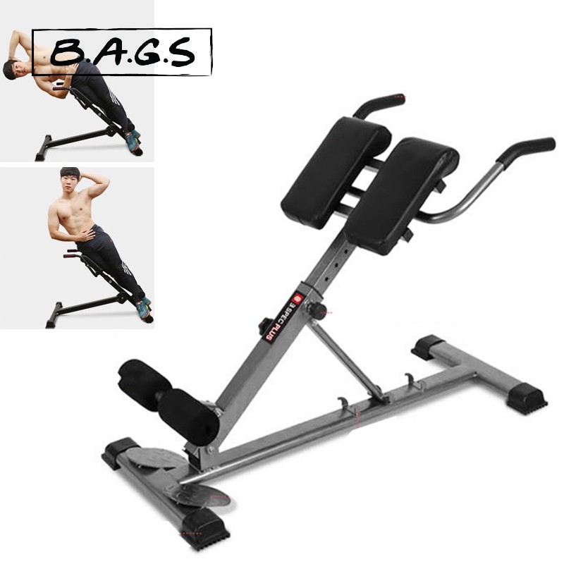 TheBags Roman Chair Hyper Extension Back Workout Fitness Side Press